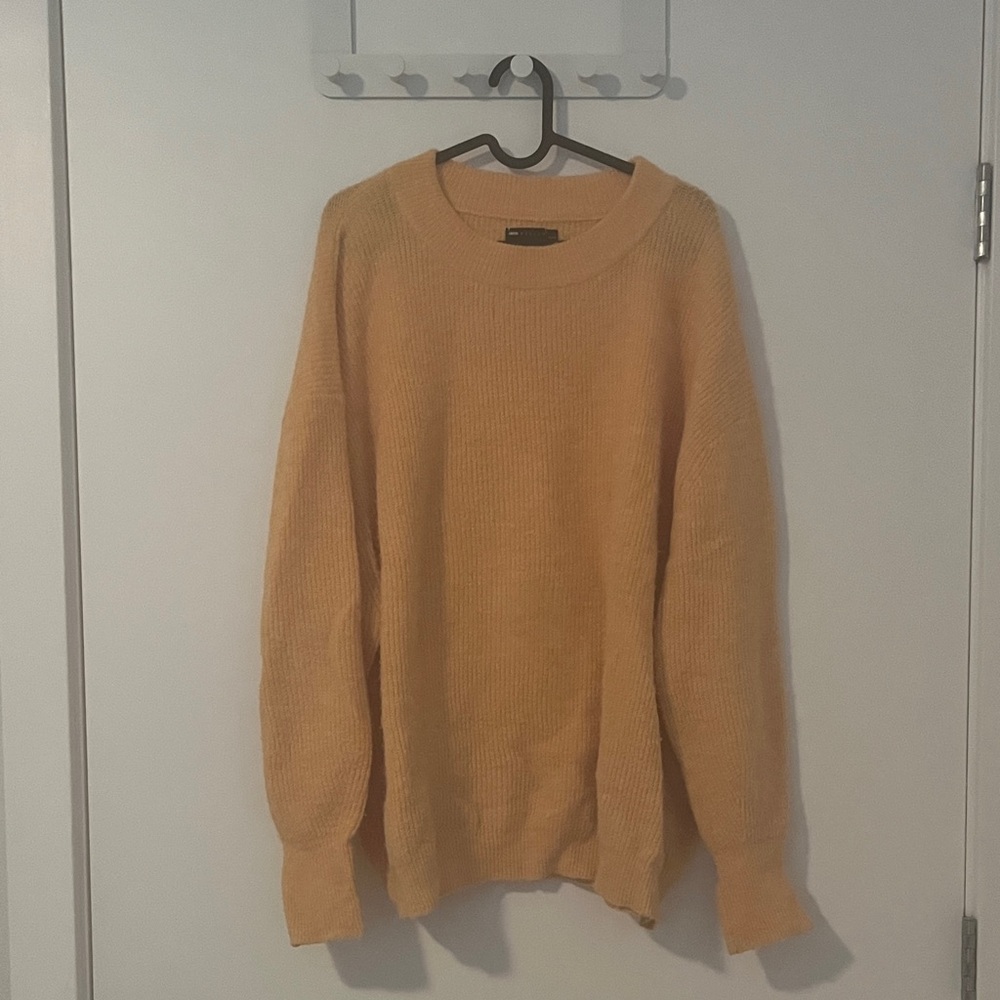 ASOS Curve Orange Crew Neck Sweater